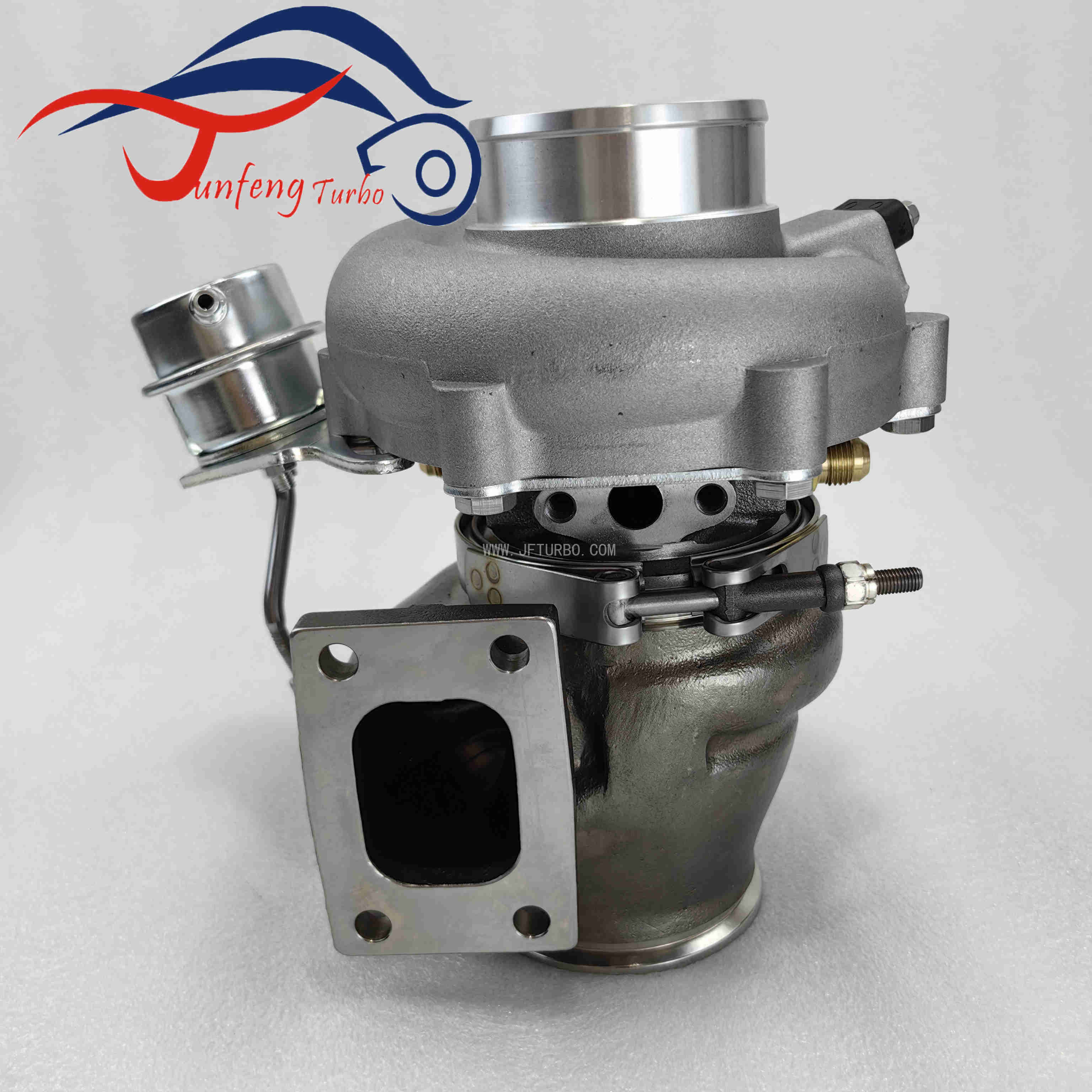 Standard Rotation G25 G25-550 dual ball bearing Turbocharger with T25 stainless steel Wastegated Turbine Housing A/R 0.49