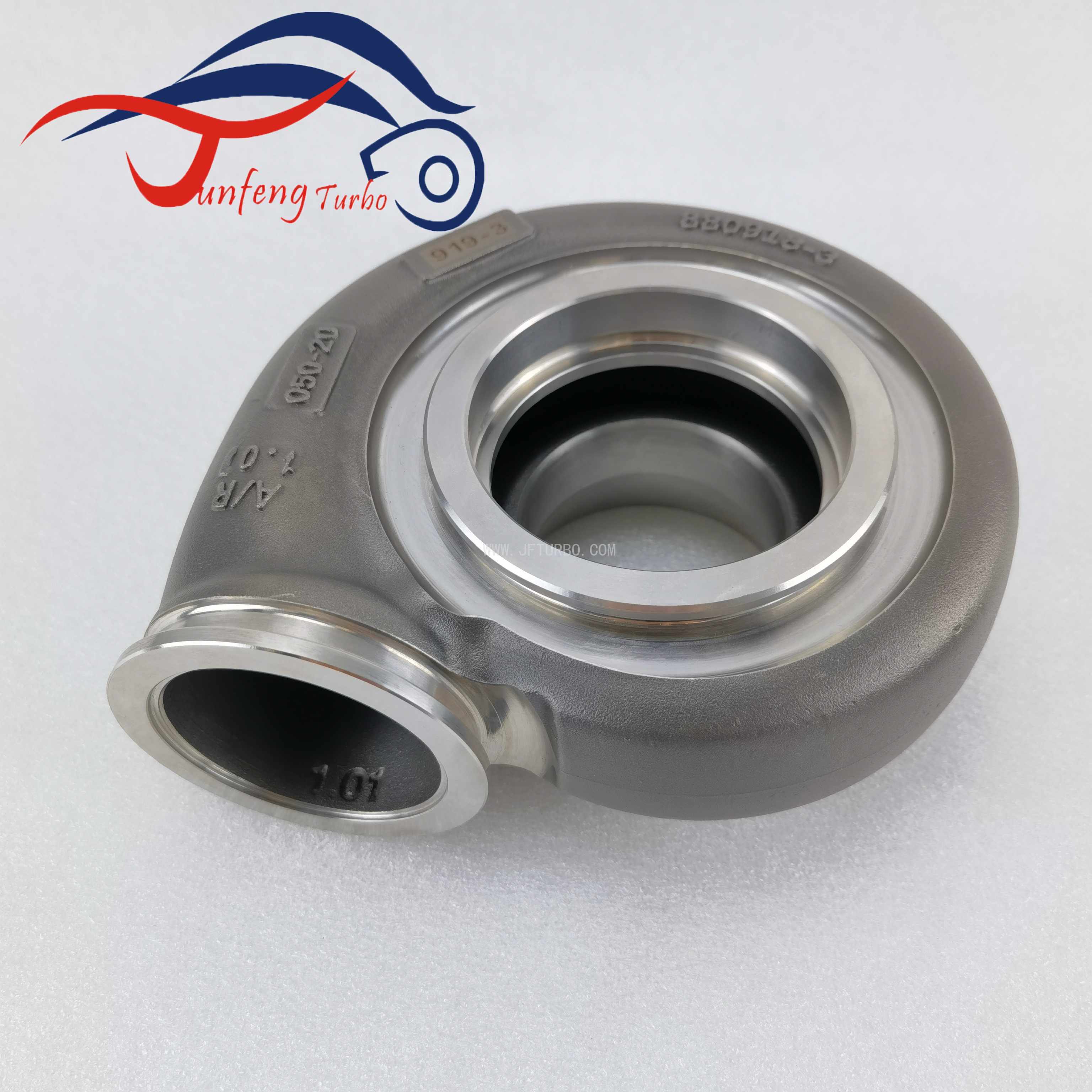 Standard Rotation 1.01 AR V-Band Turbine Kit G35 Turbocharger Turbine Housing 740902-0104 Stainless Steel