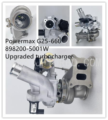 Genuine Garrett Powermax G25 G25-660 898200-5001W  Stage 2 Upgrade Upgraded  turbocharger for VW Audi S3 2.0L engine