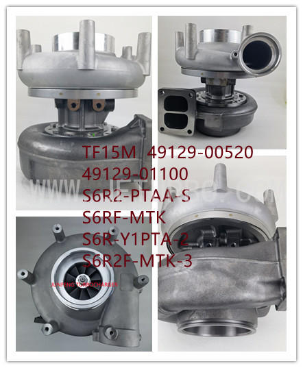 49129-00520 49129-01100 TF15M-67QVRC turbocharger for Mitsubishi Generator Set S6R2-PTAA-S S6RF-MTK S6R-Y1PTA-2 S6R2F-MTK-3 engine