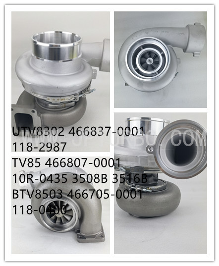 BTV8501 466807-0001 118-0398 10R-0435 Turbocharger for  turbocharger for Caterpillar Generator Set Industrial 3508B 3516B Engine